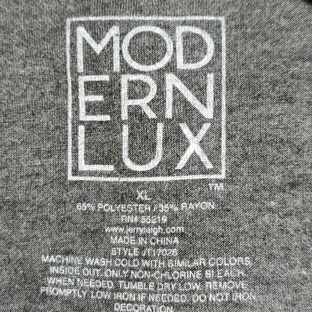 MODERN LUX Short sleeves women's tee shirt size XL - Picture 4 of 4